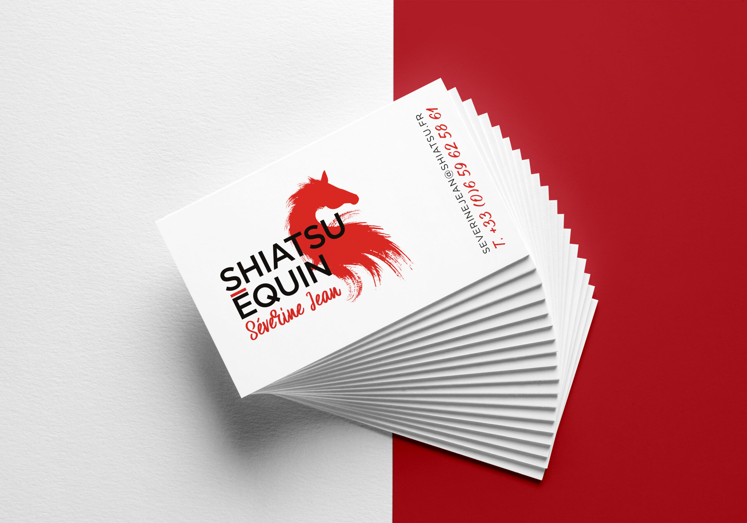 Realistic Business Cards MockUp 6
