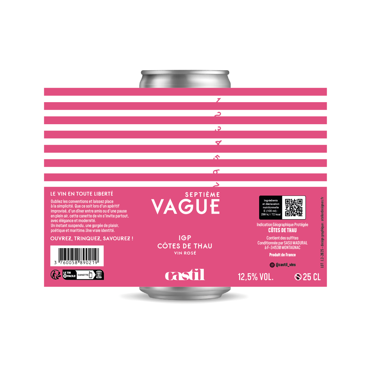 SEPTIEME VAGUE_ETIQUETTE ROSE SEPTIEME VAGUE_ETIQUETTE ROSE